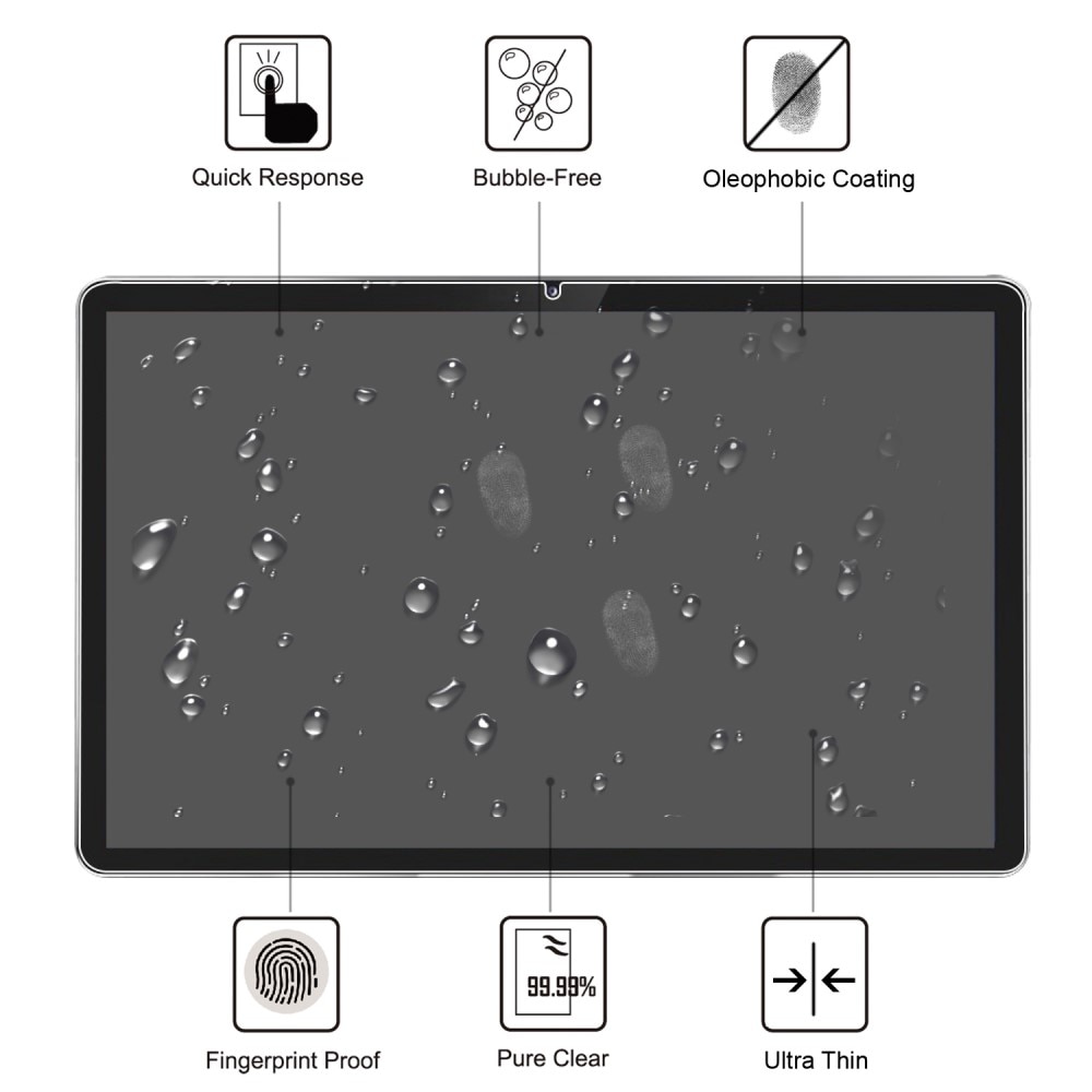 Lenovo Tab M10 Plus (3rd gen) Gehard Glas 0.3mm Screenprotector