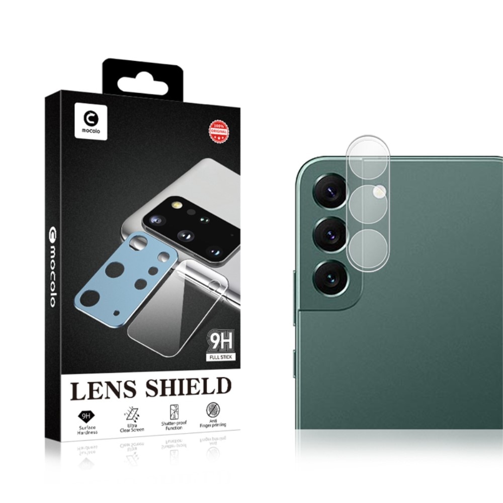 0.2mm Gehard Glas Lens Protector Samsung Galaxy S23 Plus transparent