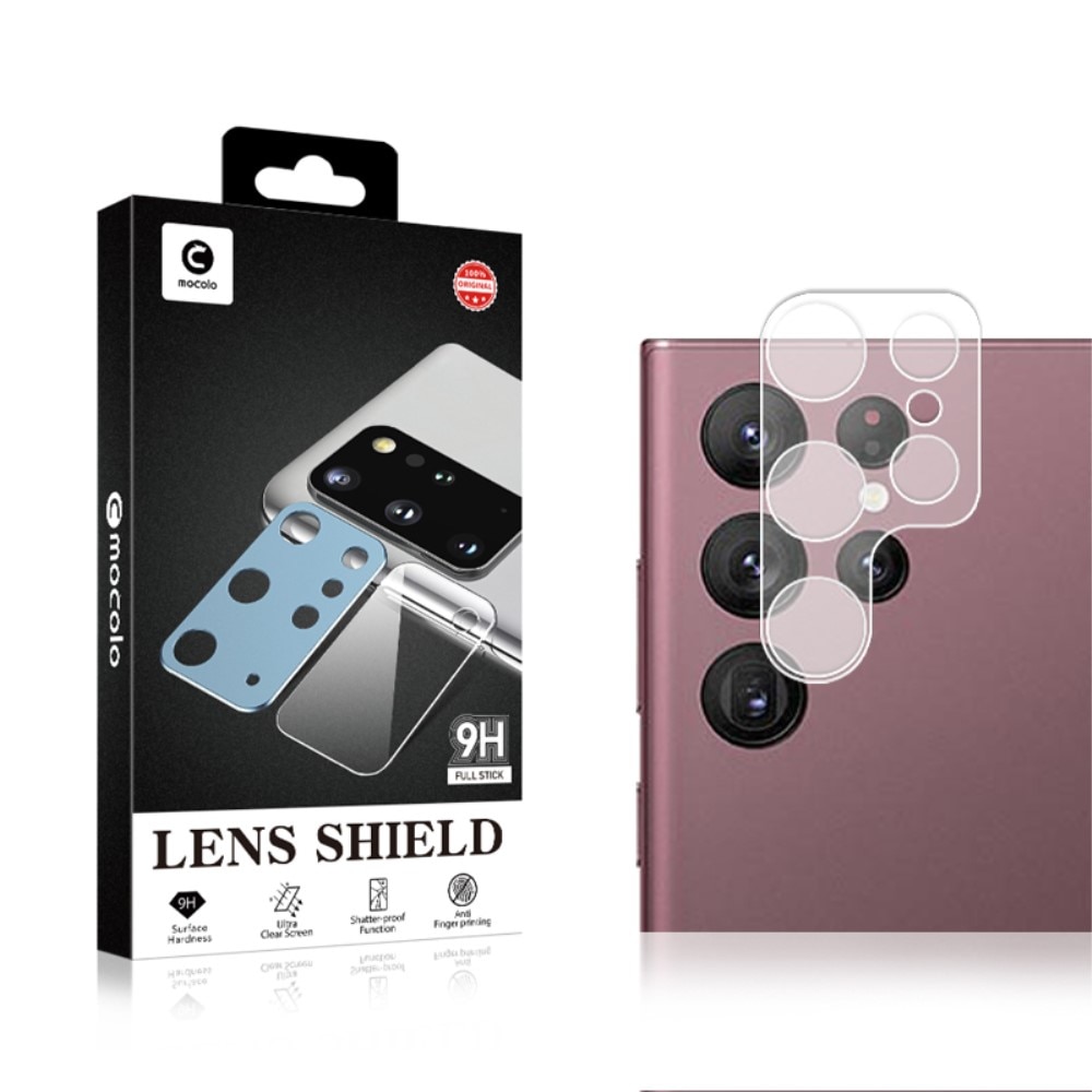 0.2mm Gehard Glas Lens Protector Samsung Galaxy S23 Ultra transparent