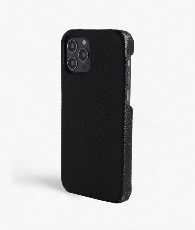 Hoesje iPhone 12/iPhone 12 Pro Lizard Zwart