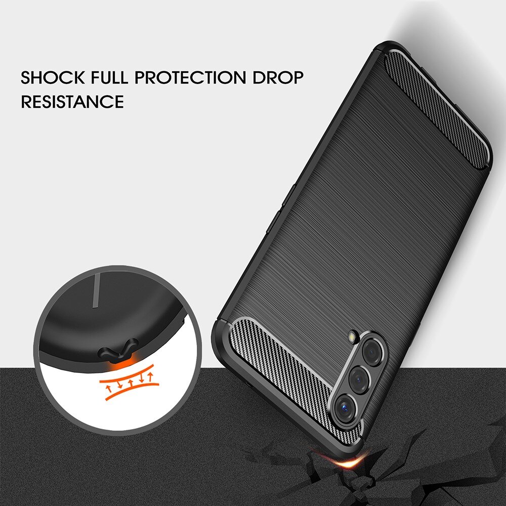 Hoesje TPU Brushed  OnePlus Nord CE 5G Zwart