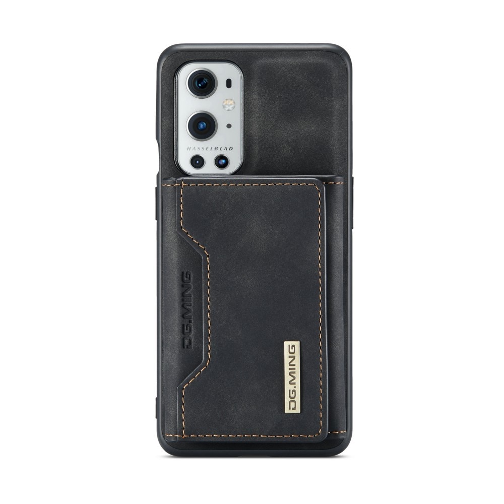 Magnetic Card Slots Case OnePlus 9 Pro Zwart