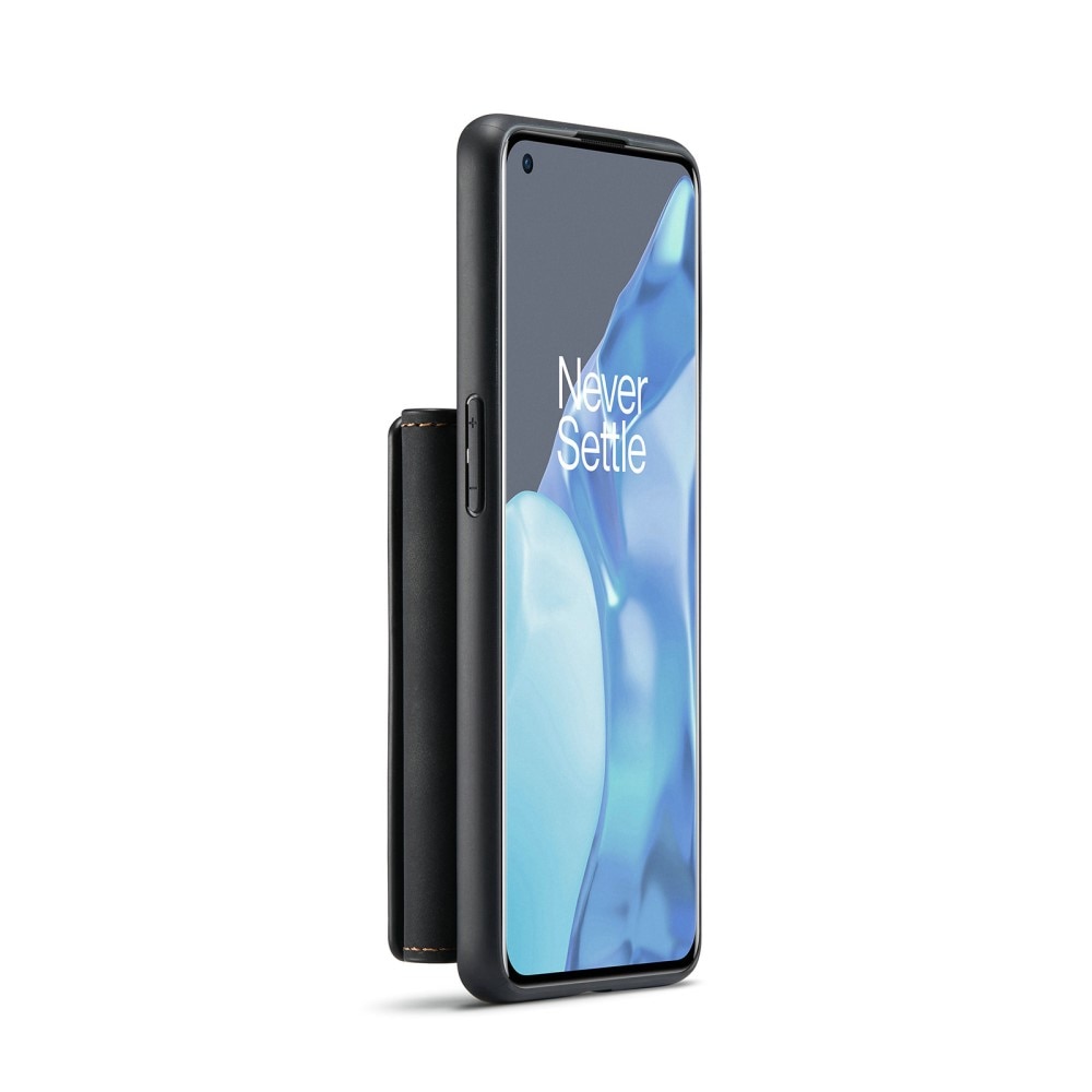 Magnetic Card Slots Case OnePlus 9 Pro Zwart