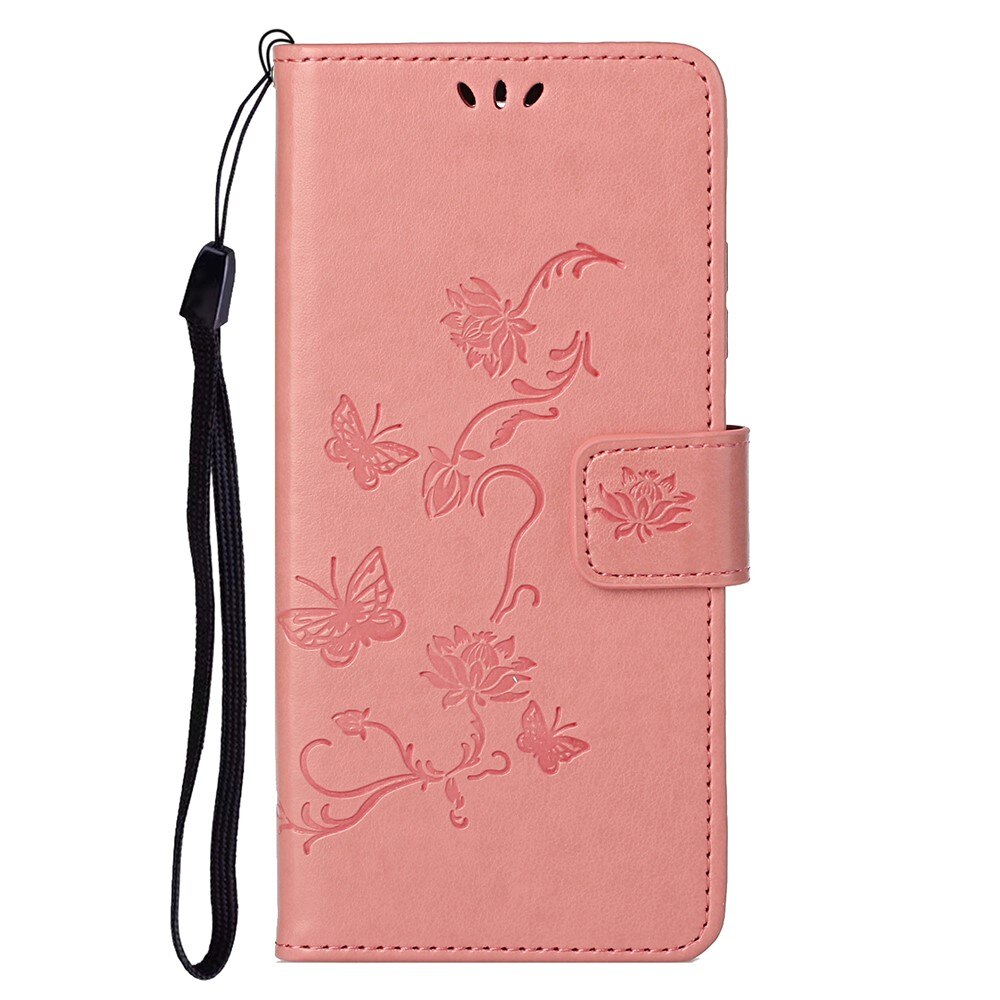  OnePlus Nord 2 5G Leren vlinderhoesje Roze