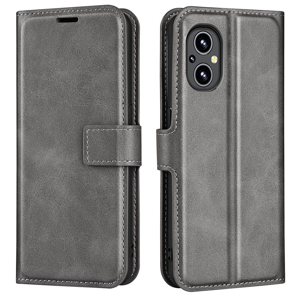 OnePlus Nord N20 Leather Wallet Grey