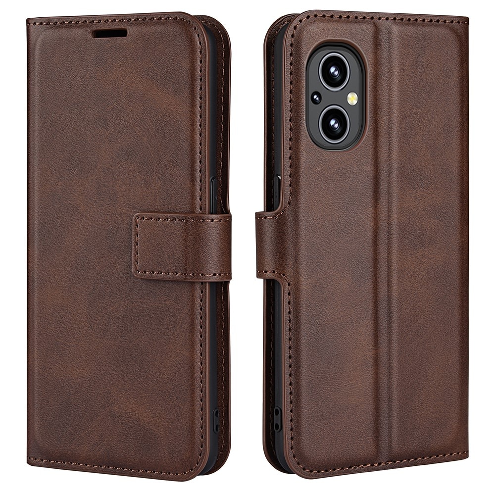 OnePlus Nord N20 Leather Wallet Brown