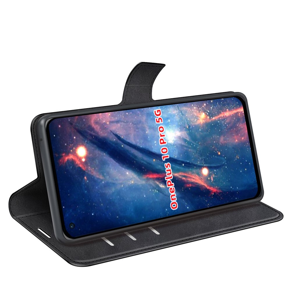 OnePlus 10 Pro Leather Wallet Zwart