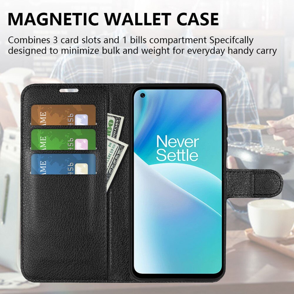  Oneplus Nord 2T 5G Smartphonehoesje Zwart