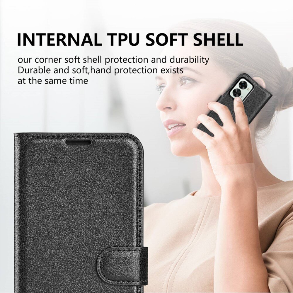  Oneplus Nord 2T 5G Smartphonehoesje Zwart