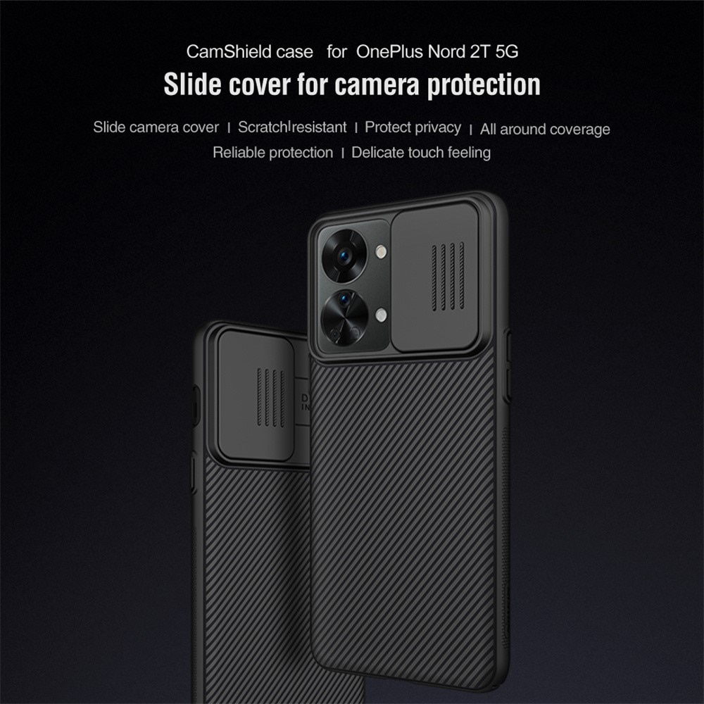 CamShield Case OnePlus Nord 2T 5G Zwart