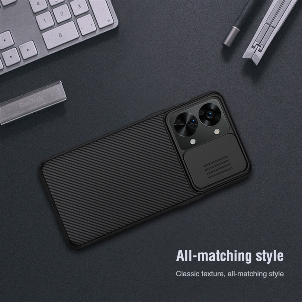 CamShield Case OnePlus Nord 2T 5G Zwart