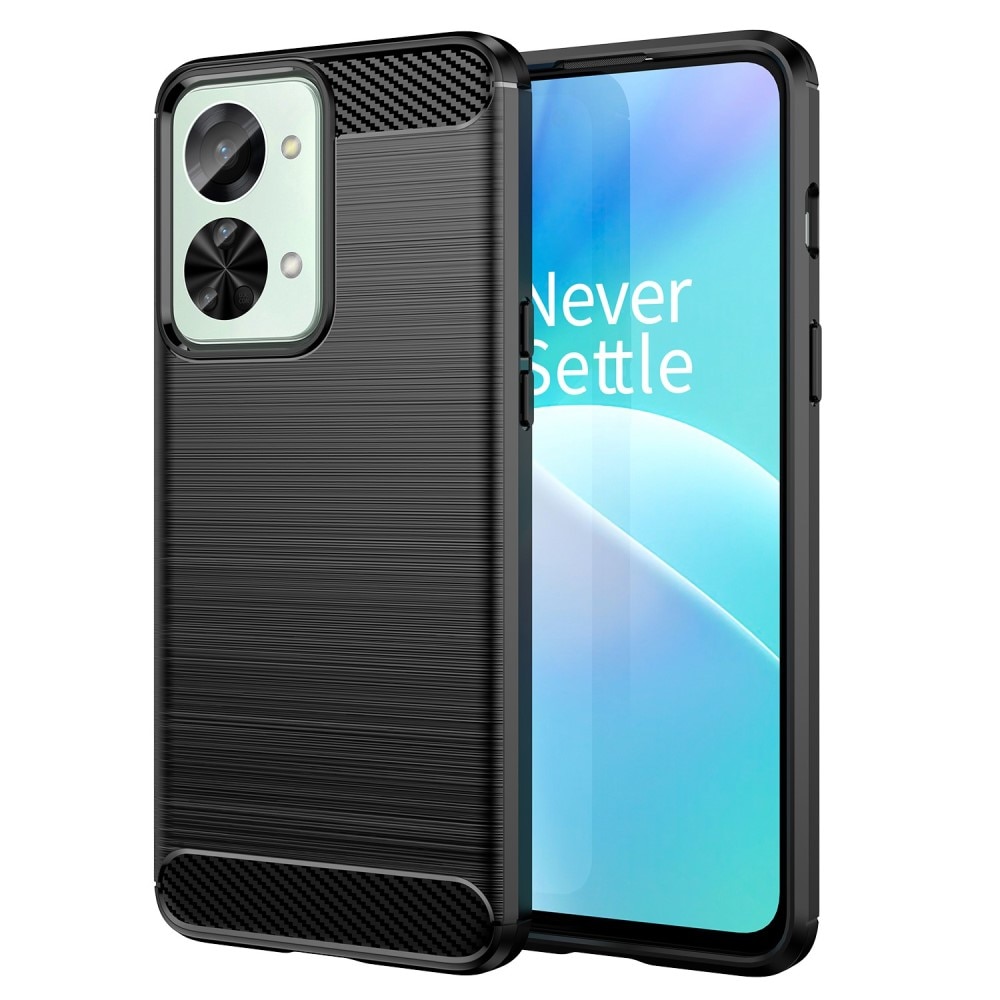 Brushed TPU Case OnePlus Nord 2T 5 g Zwart