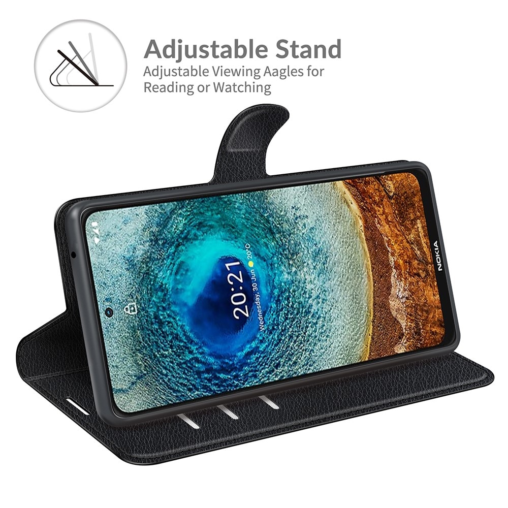 Nokia X20/X10 Smartphonehoesje Zwart