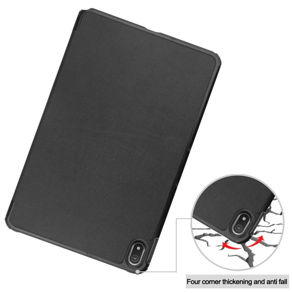  Nokia T20 Tri-fold Hoesje Zwart