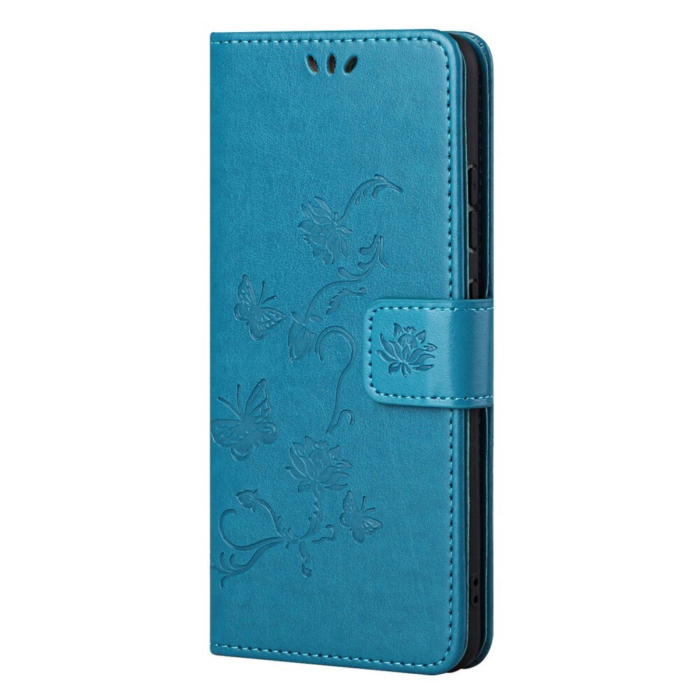  Nokia G11/Nokia G21 Leren vlinderhoesje Blauw