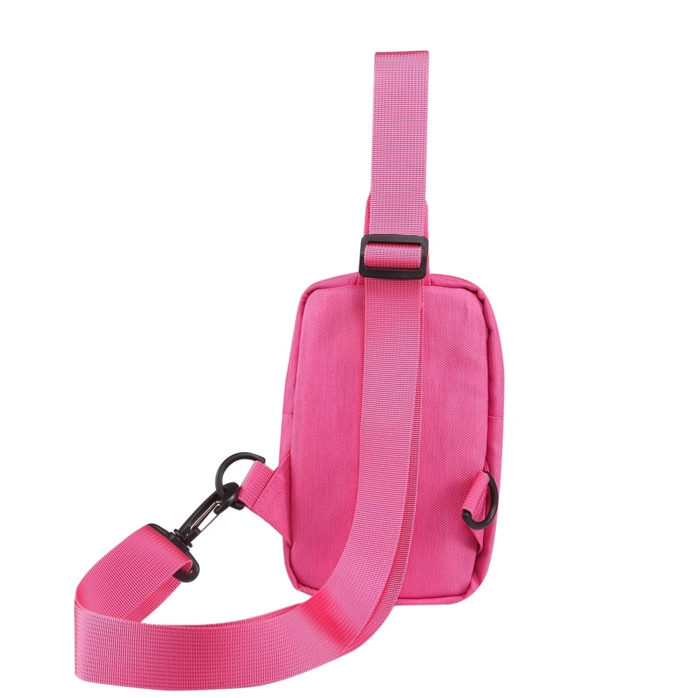 Kleine Crossbodytas Nylon, roze