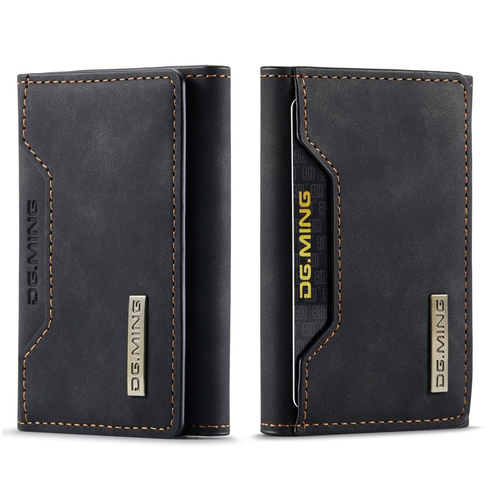 Bookcover hoesje met card slots Zwart