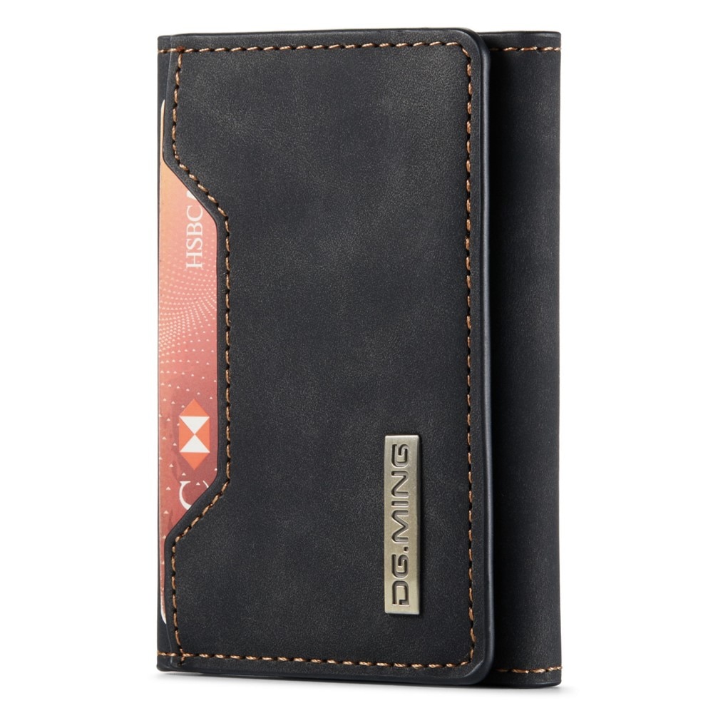 Bookcover hoesje met card slots Zwart