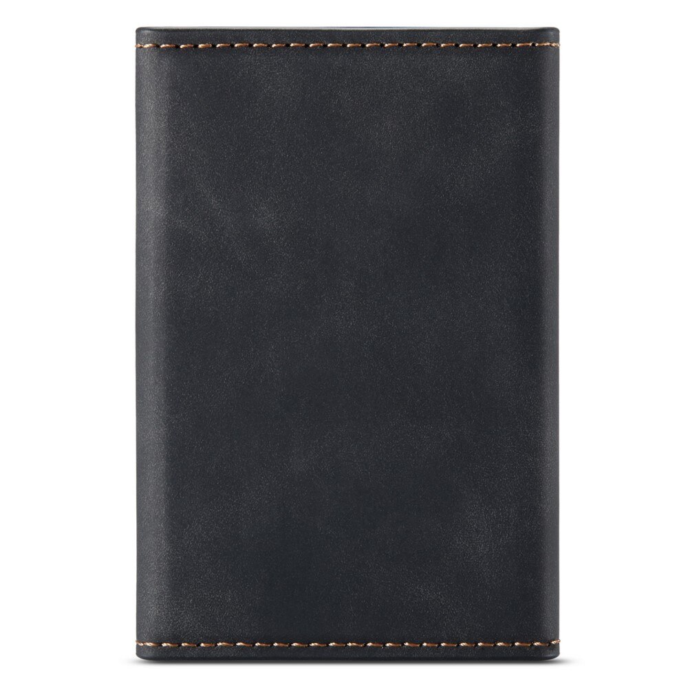 Bookcover hoesje met card slots Zwart