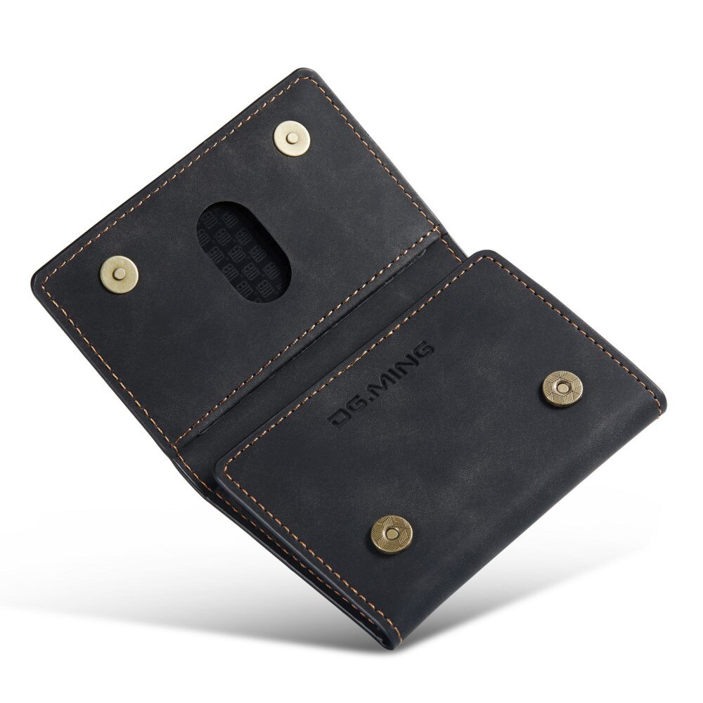 Bookcover hoesje met card slots Zwart