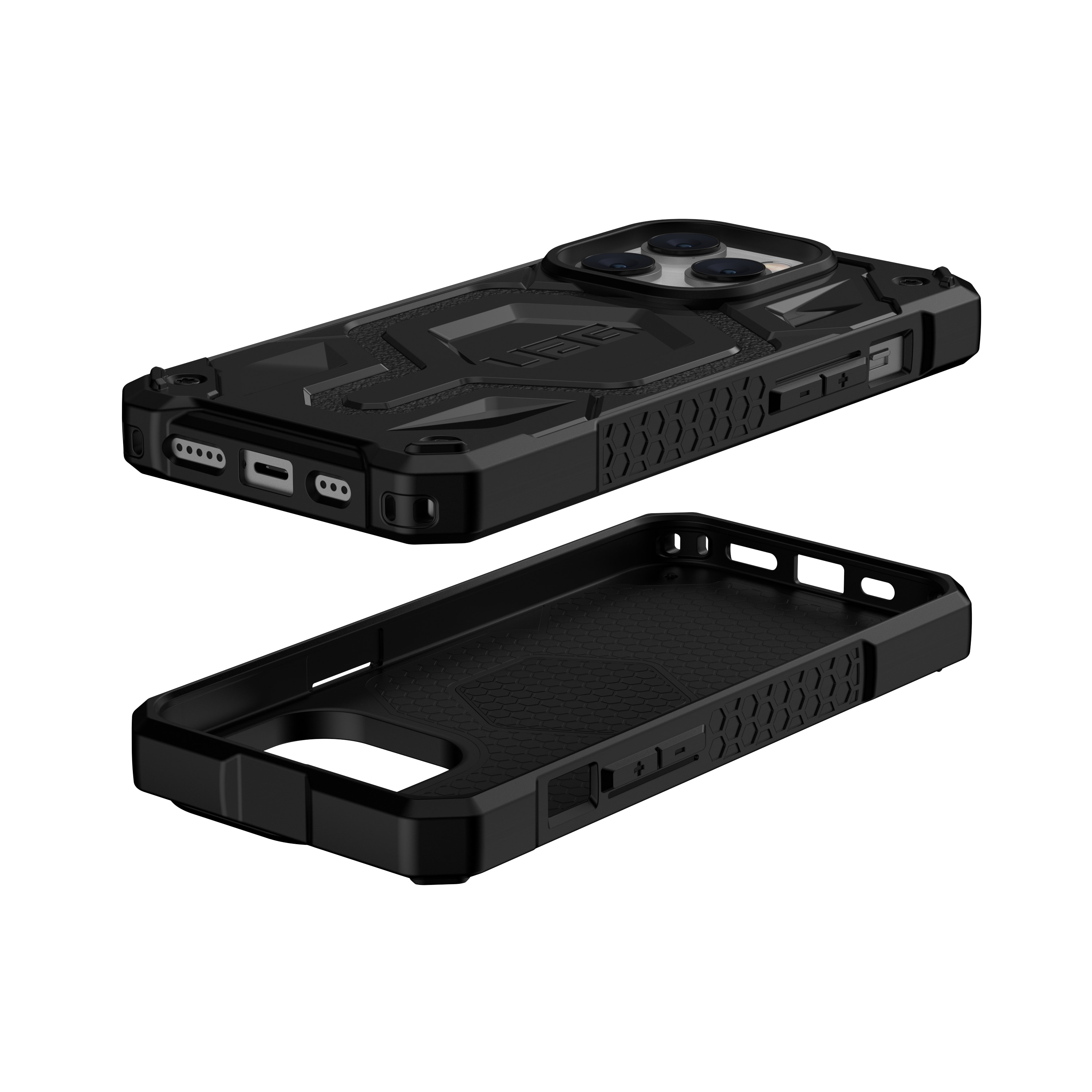 Monarch Pro MagSafe Case iPhone 14 Pro Zwart