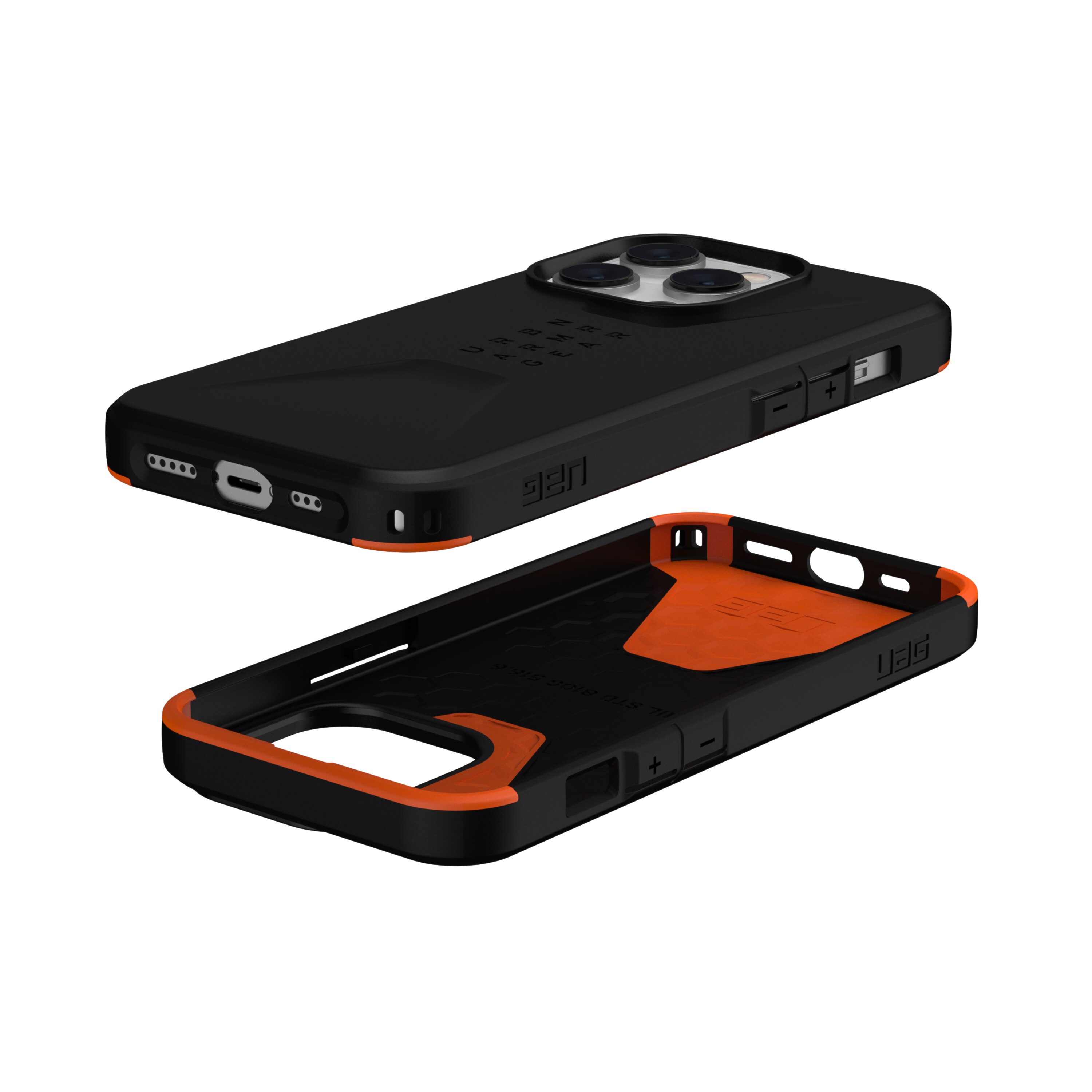 Civilian Case iPhone 14 Pro Zwart