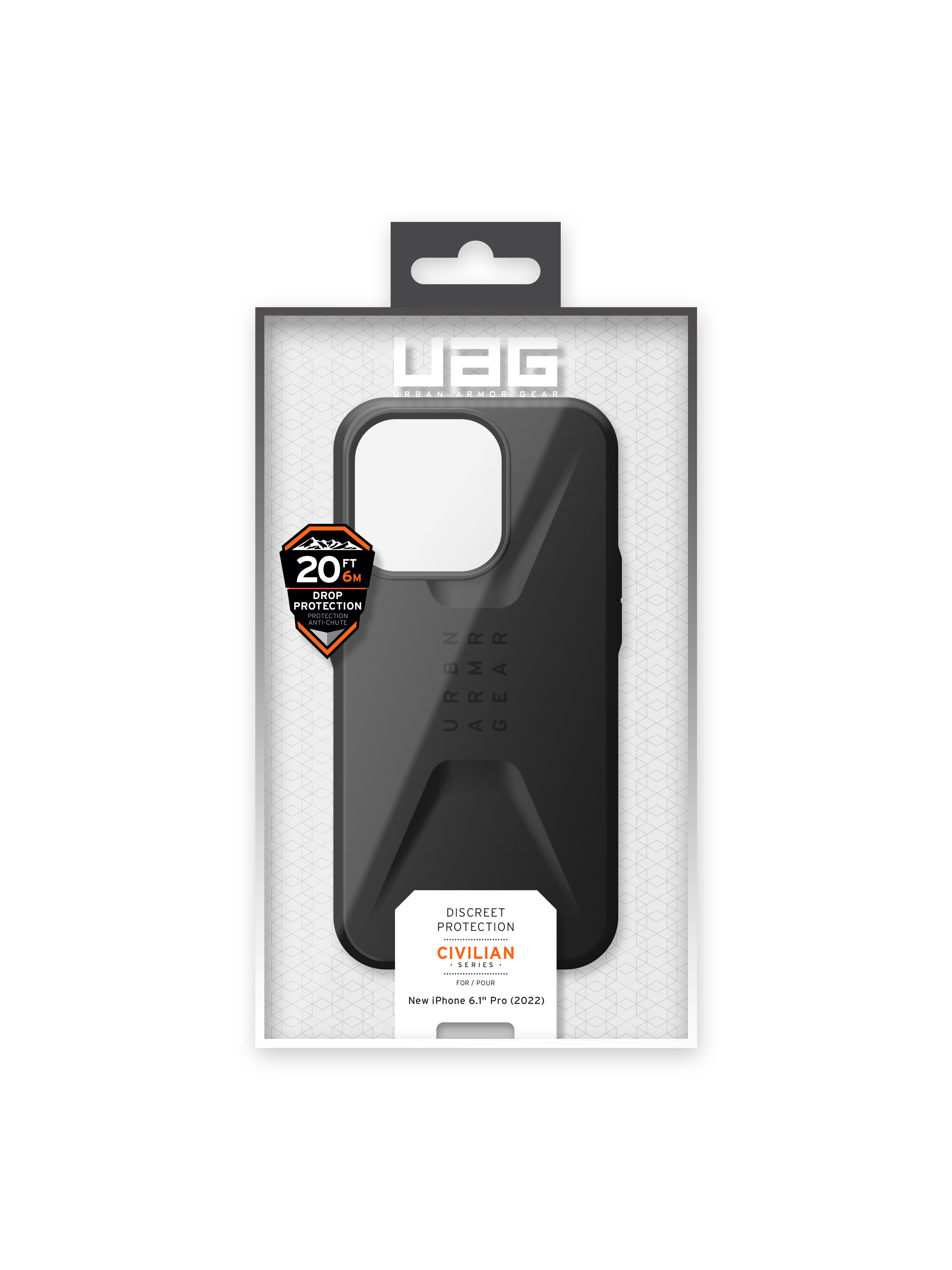 Civilian Case iPhone 14 Pro Zwart