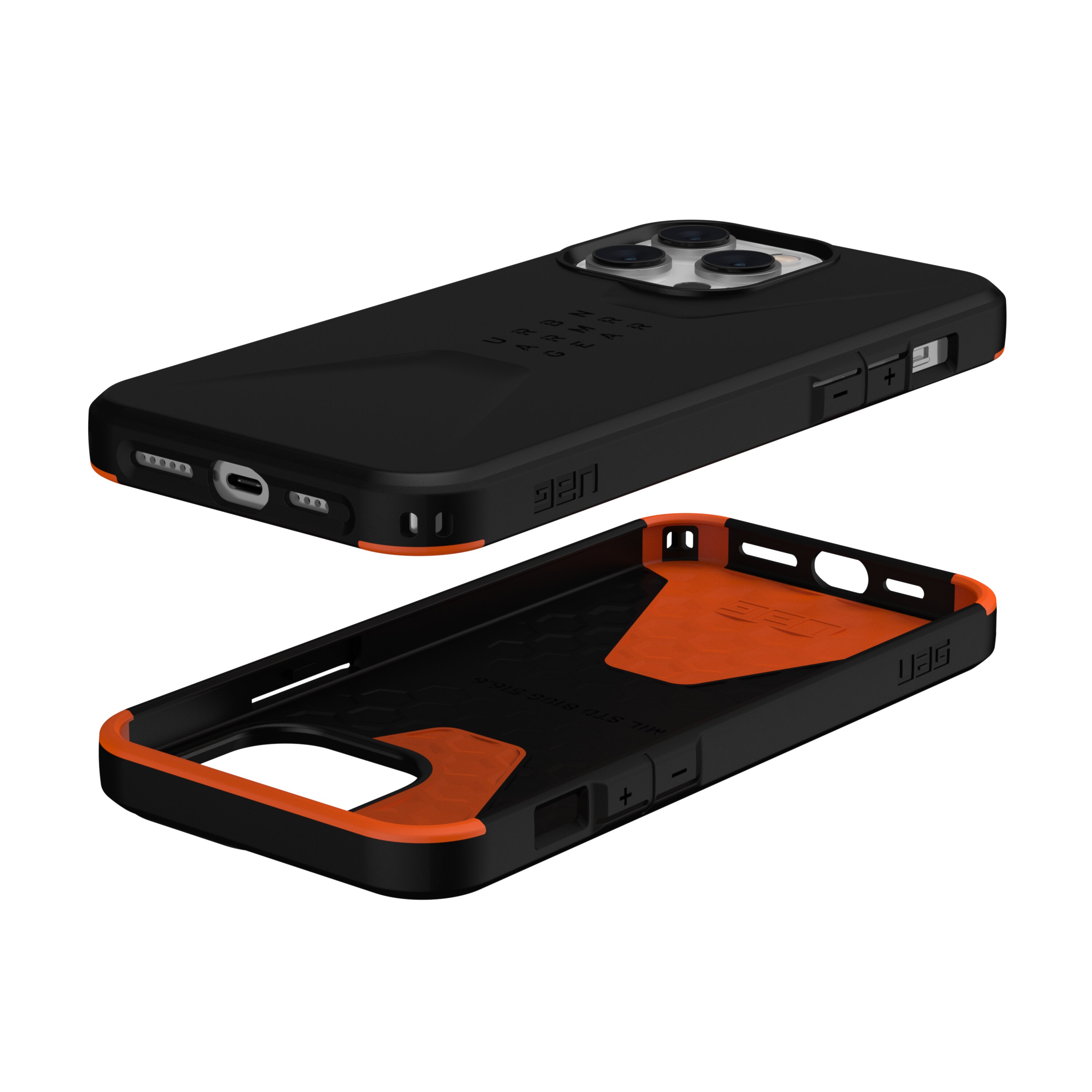 Civilian Case iPhone 14 Pro Max Zwart