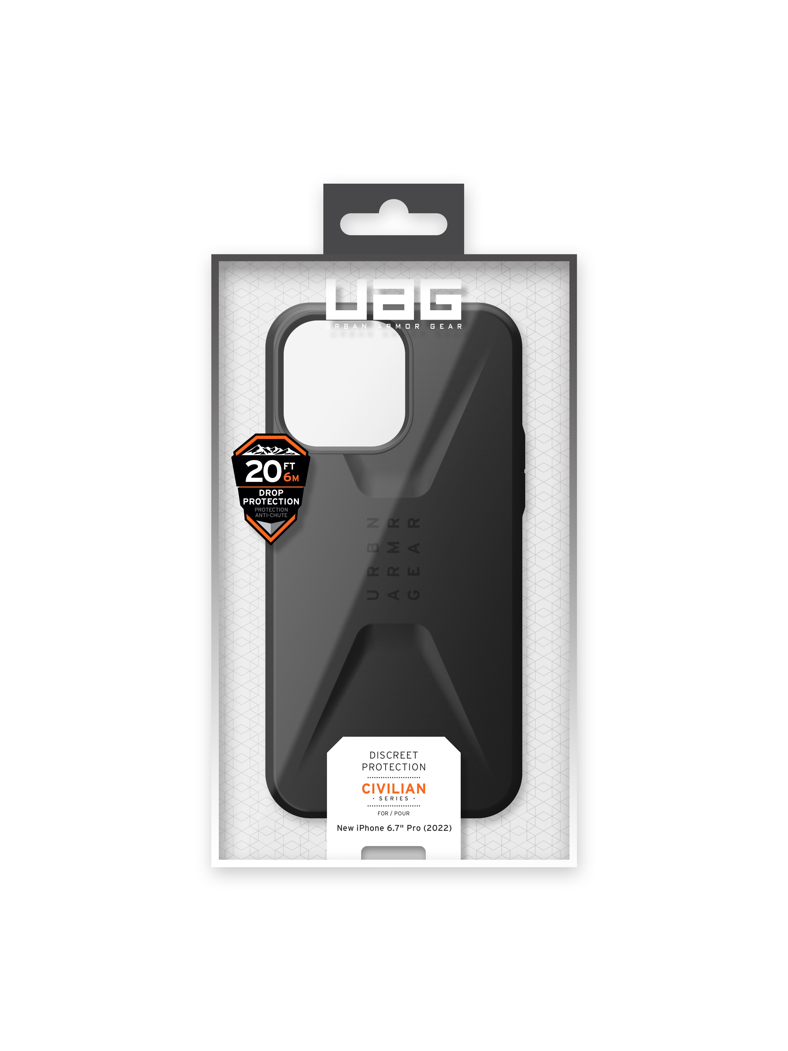 Civilian Case iPhone 14 Pro Max Zwart