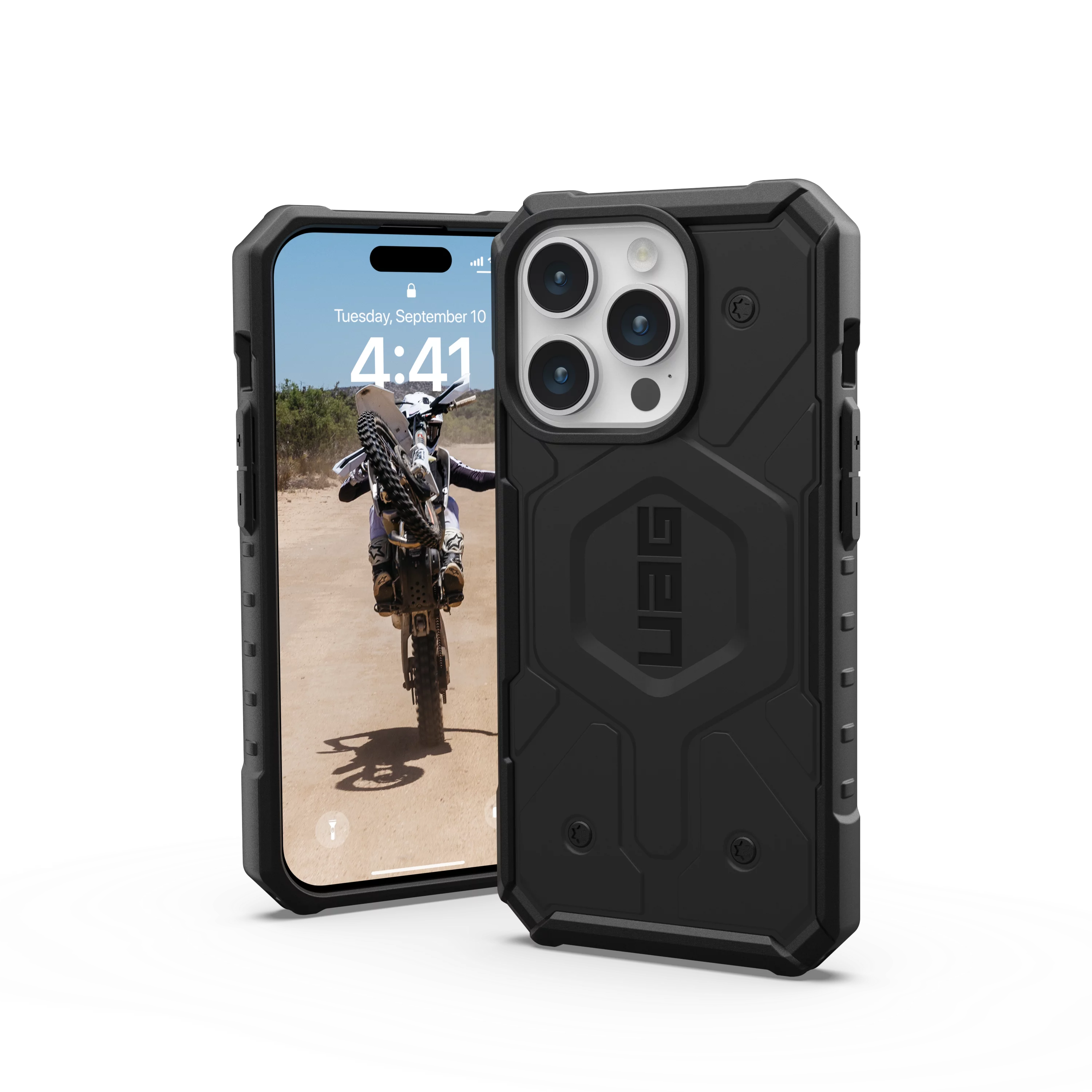 Pathfinder MagSafe Case iPhone 15 Pro Zwart
