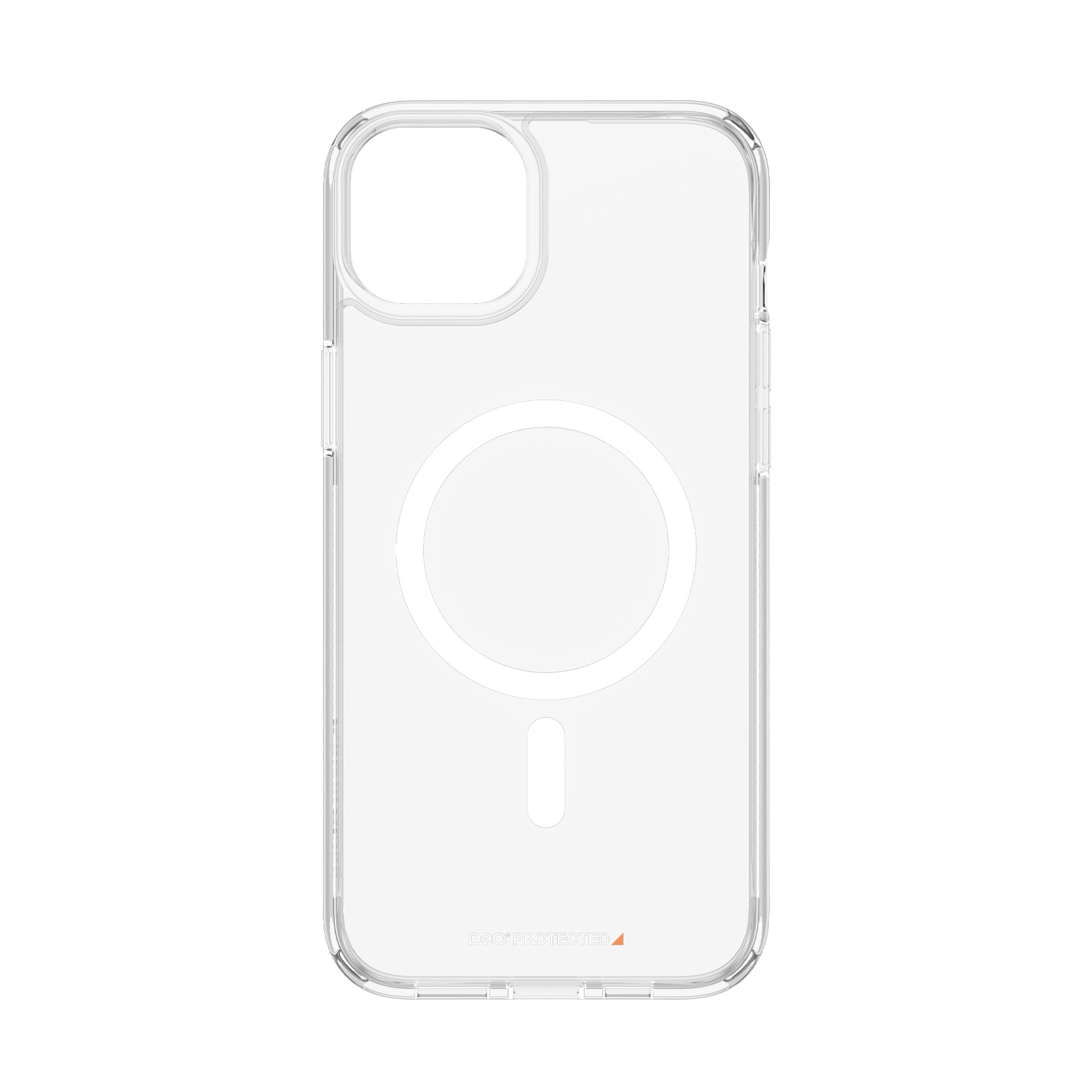 iPhone 15 Plus Hardcase D3O MagSafe Transparant