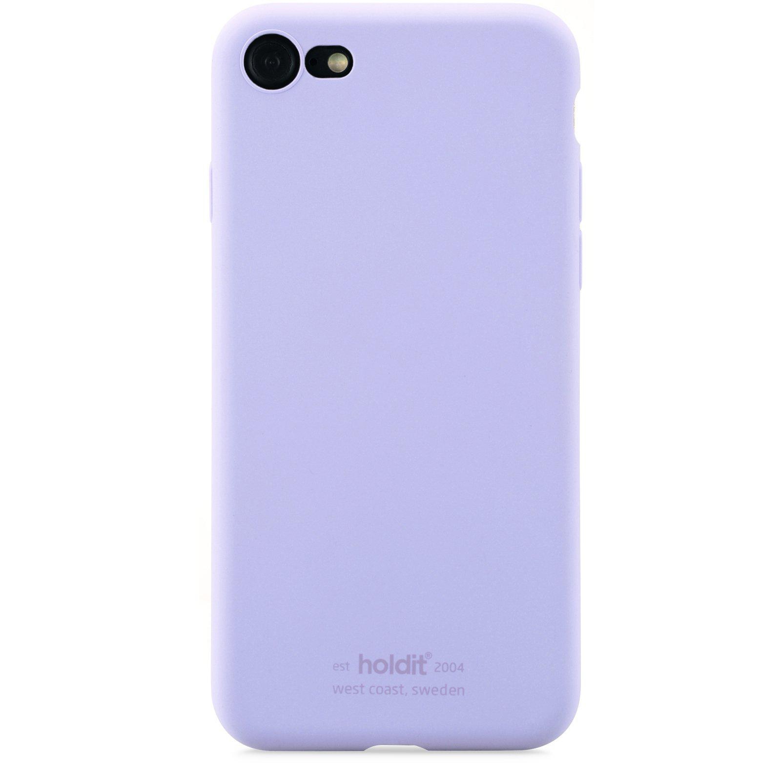 Siliconen hoesje iPhone SE 2022 Paars