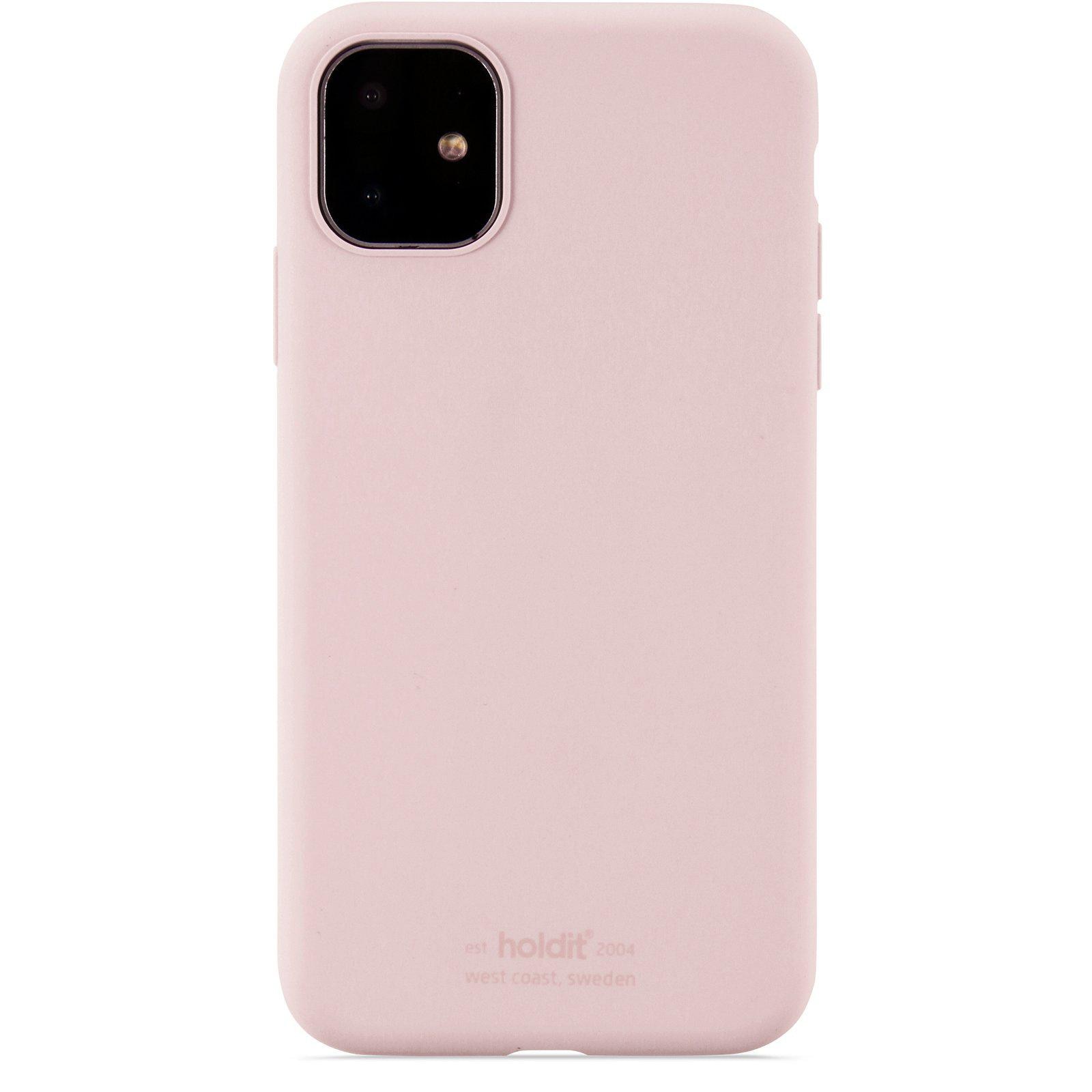 Siliconen hoesje iPhone 11/XR Blush Pink