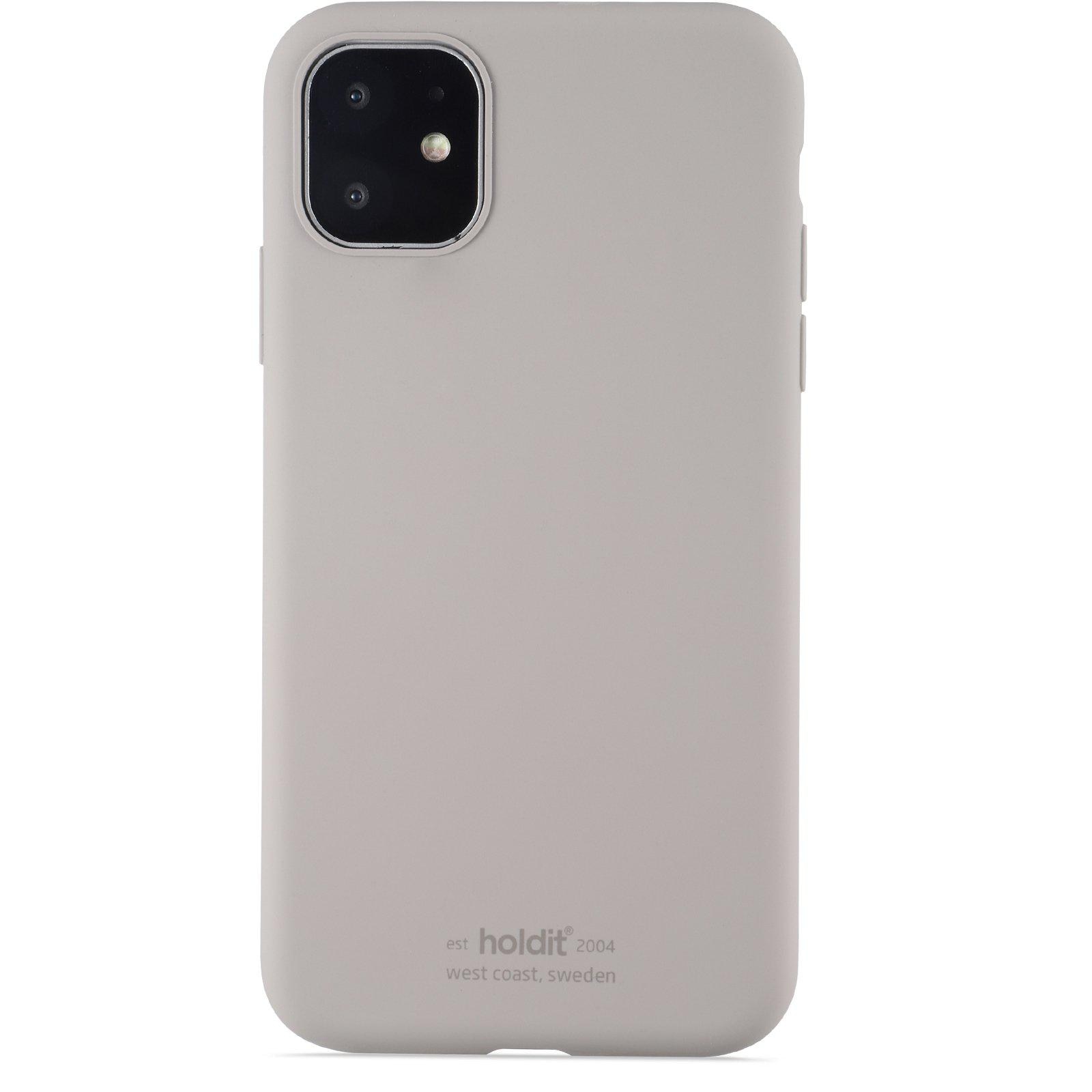 Siliconen hoesje iPhone XR Taupe