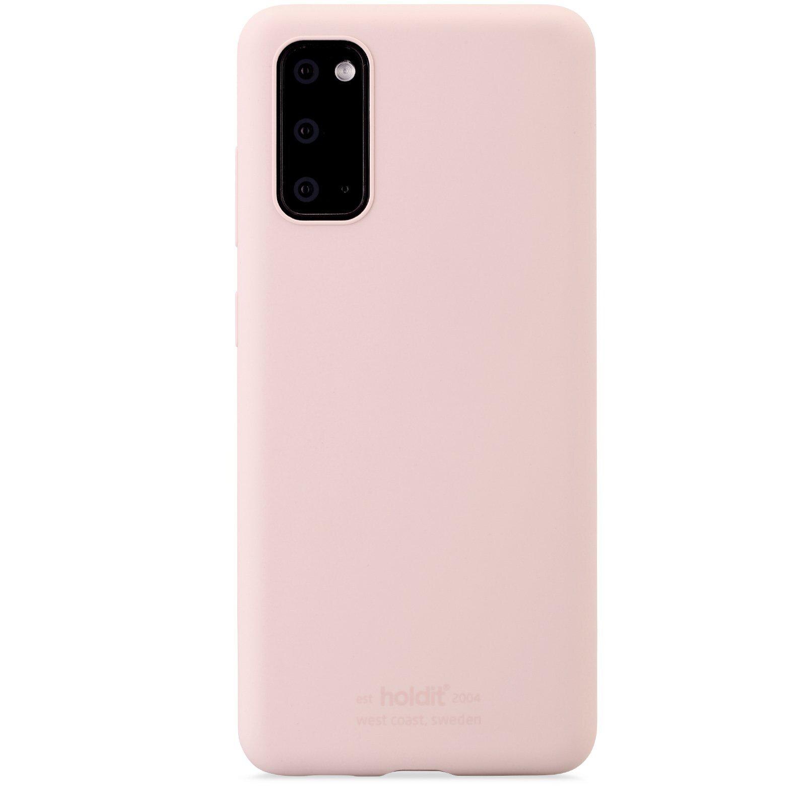 Siliconen hoesje Samsung Galaxy S20 Blush Pink