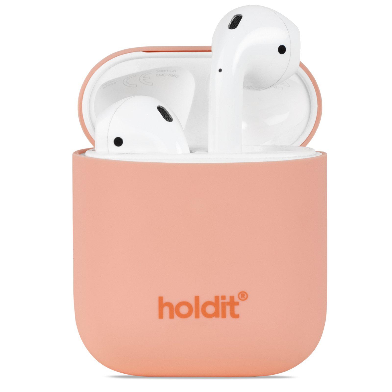 Siliconen hoesje AirPods Pink Peach