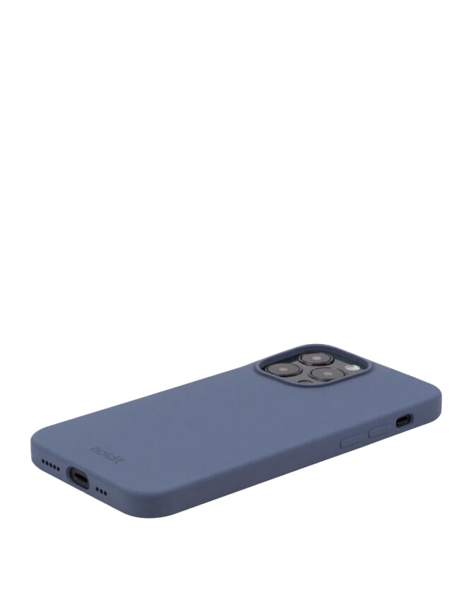 Siliconen hoesje iPhone 14 Pro Blauw