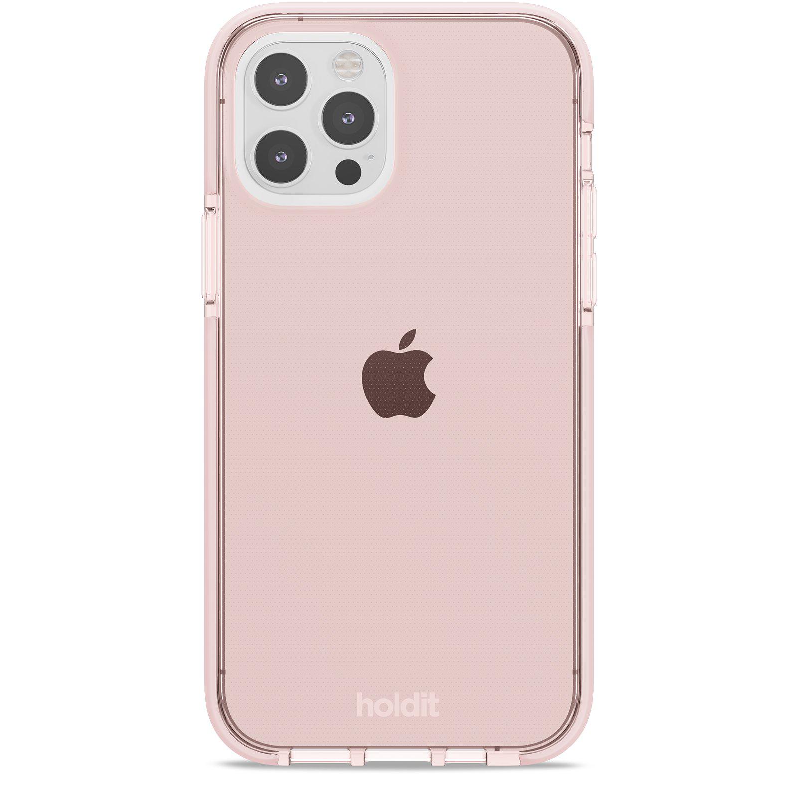 Seethru Case iPhone 12/12 Pro Blush Pink