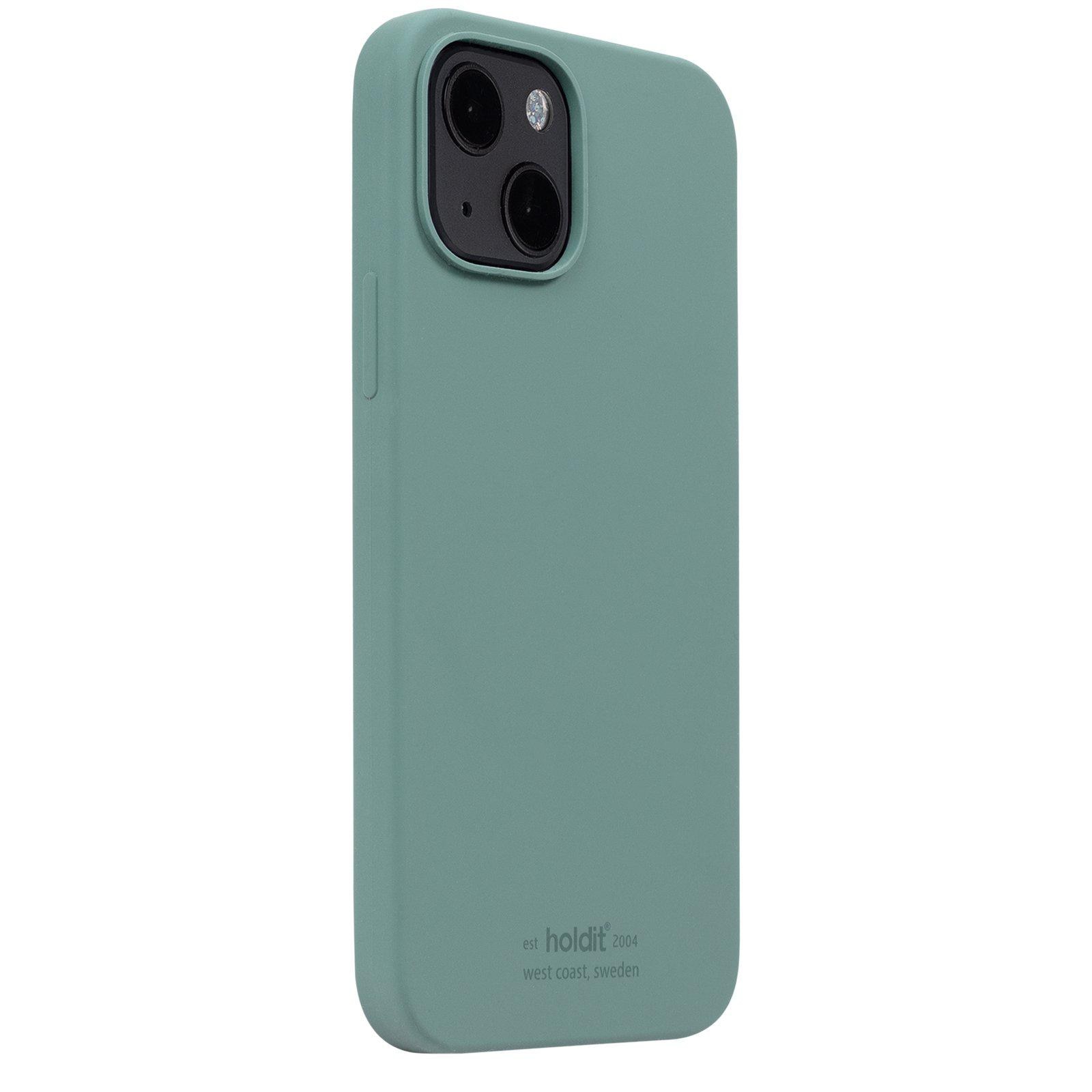 Siliconen hoesje iPhone 14 Plus Moss Green