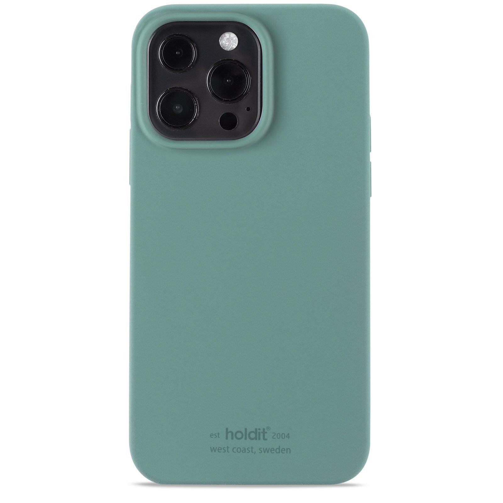 Siliconen hoesje iPhone 13 Pro Max Moss Green
