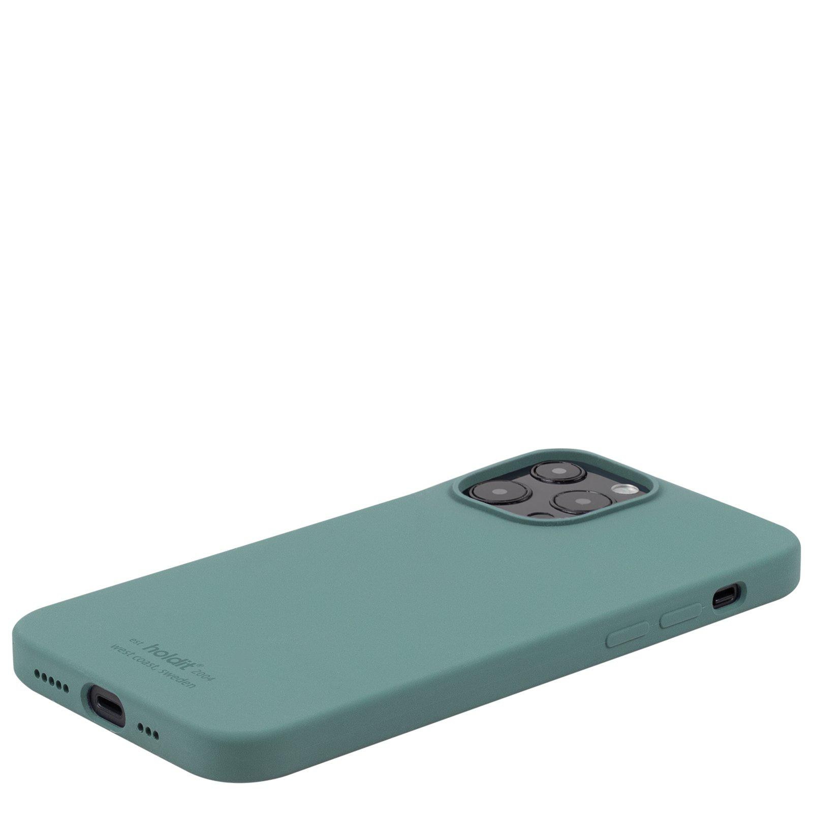 Siliconen hoesje iPhone 13 Pro Max Moss Green