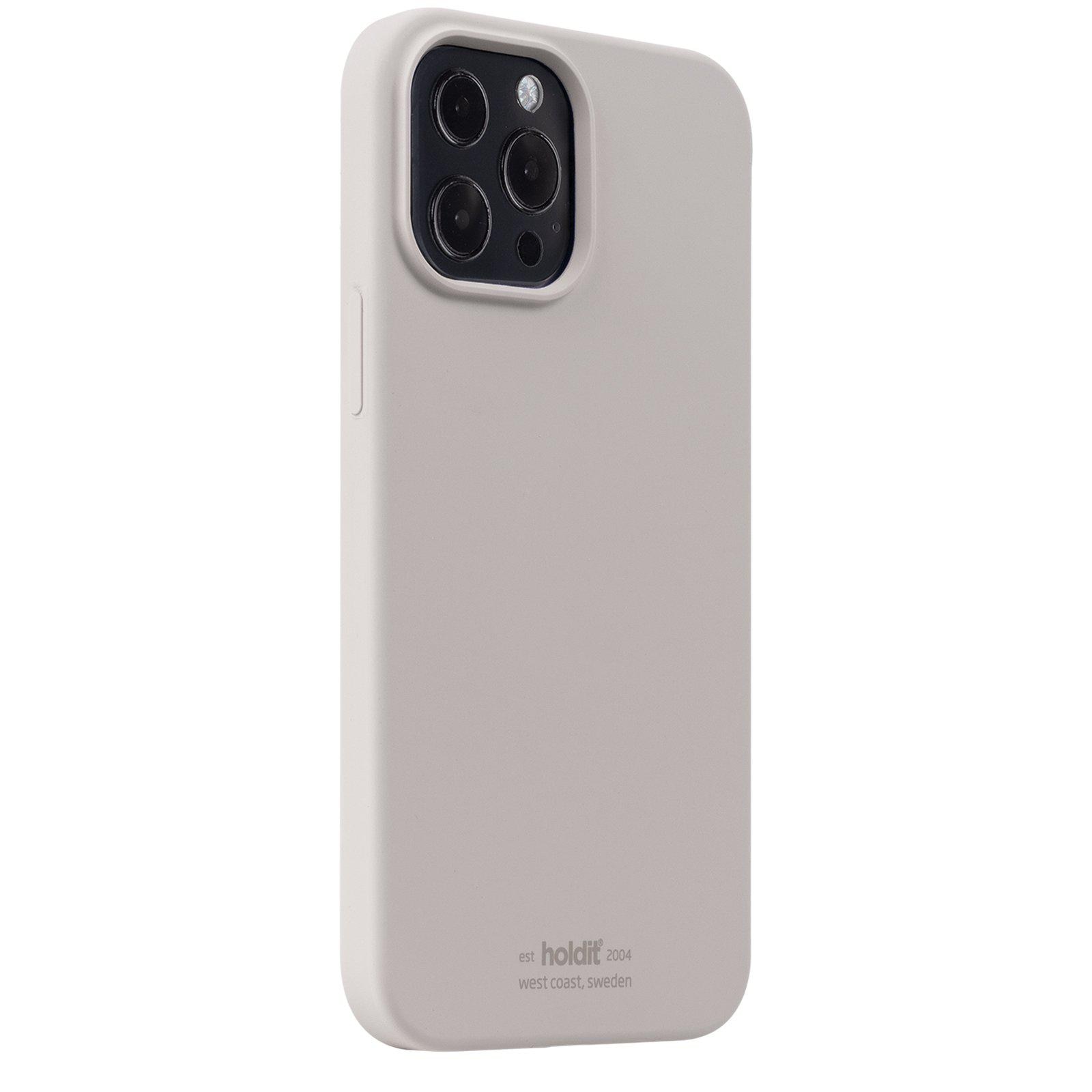 Siliconen hoesje iPhone 14 Pro Max Taupe