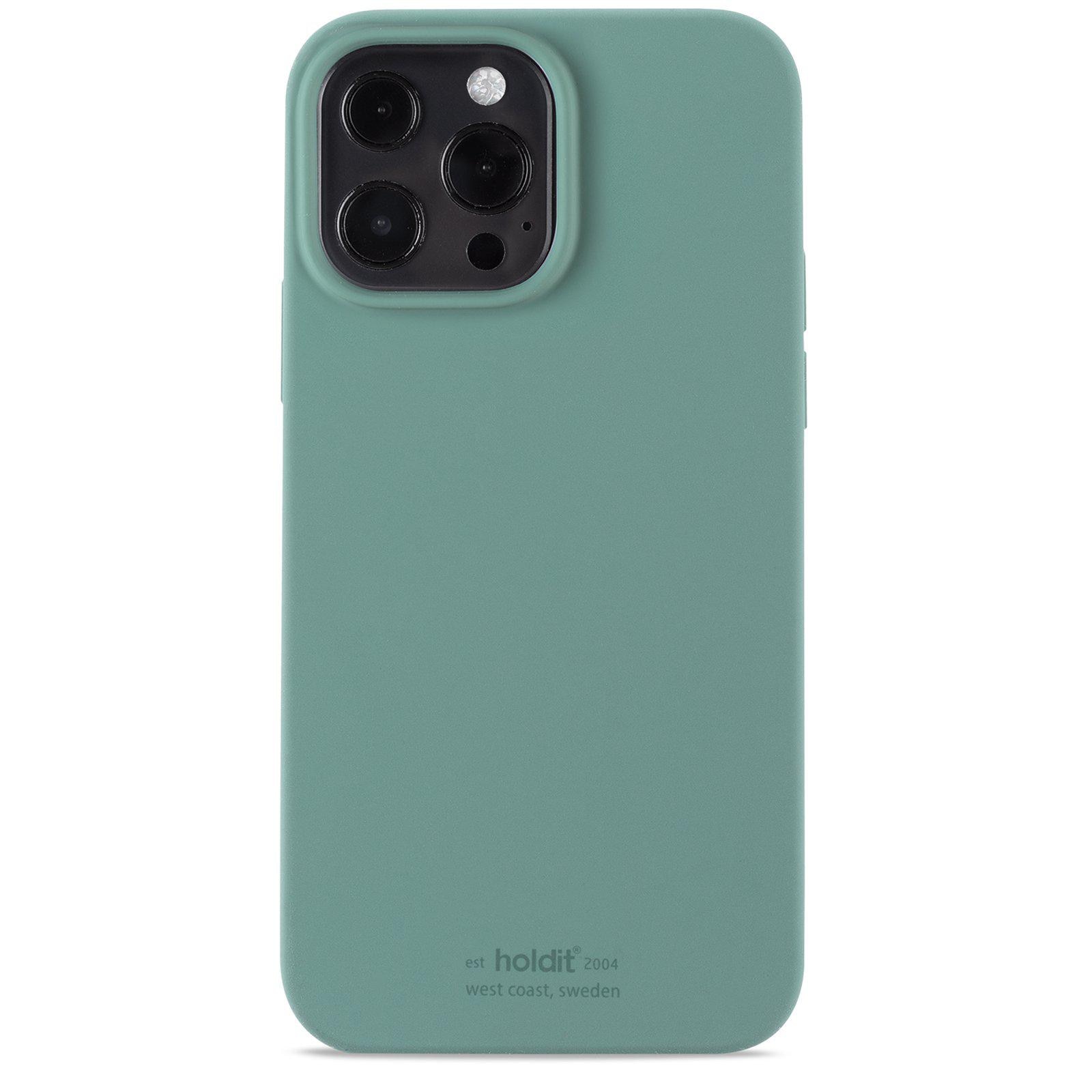 Siliconen hoesje iPhone 14 Pro Moss Green