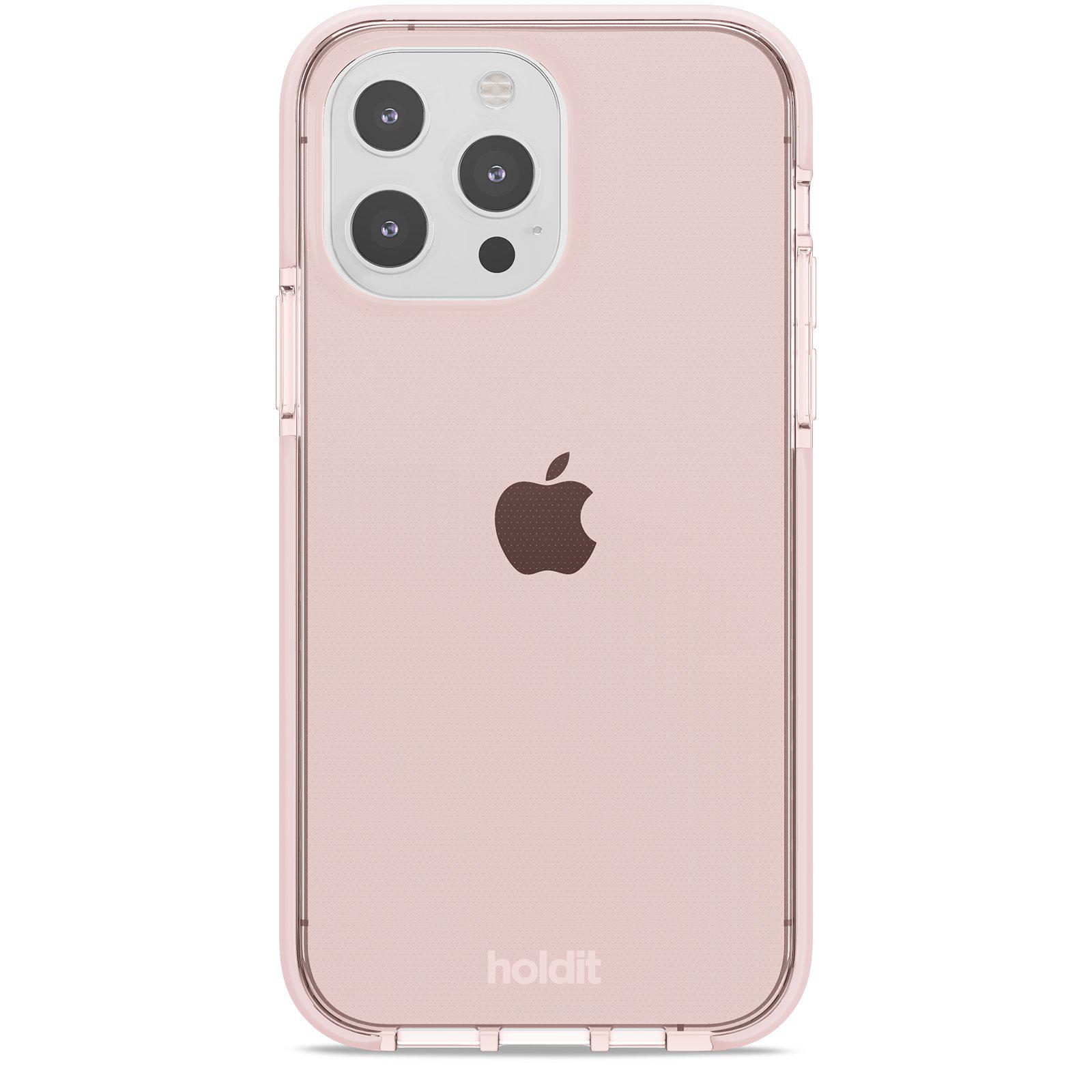 Seethru Case iPhone 13 Pro Blush Pink