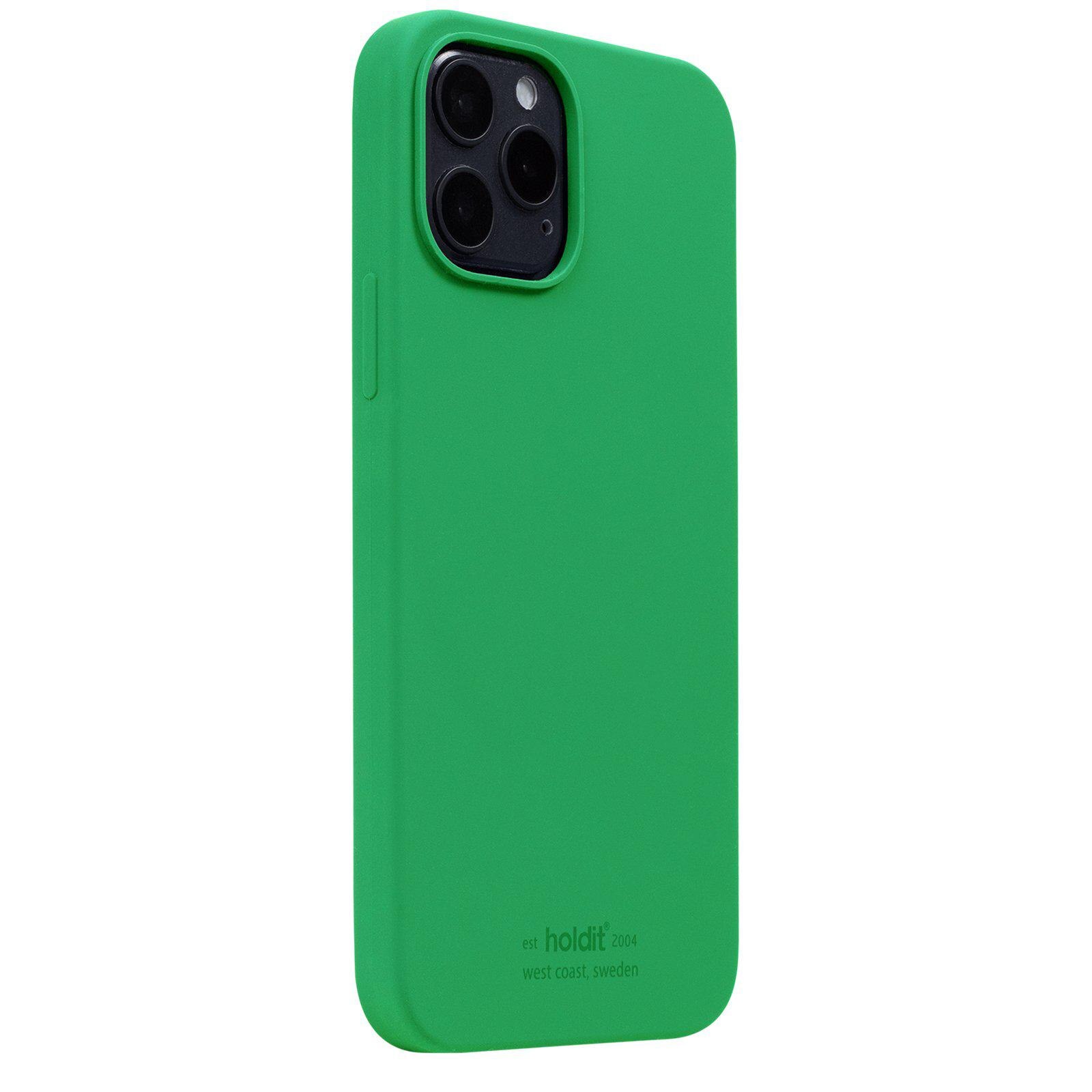 Siliconen hoesje iPhone 12/12 Pro Grass Green