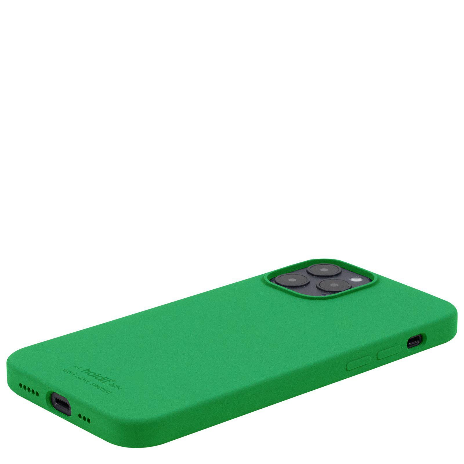 Siliconen hoesje iPhone 12/12 Pro Grass Green