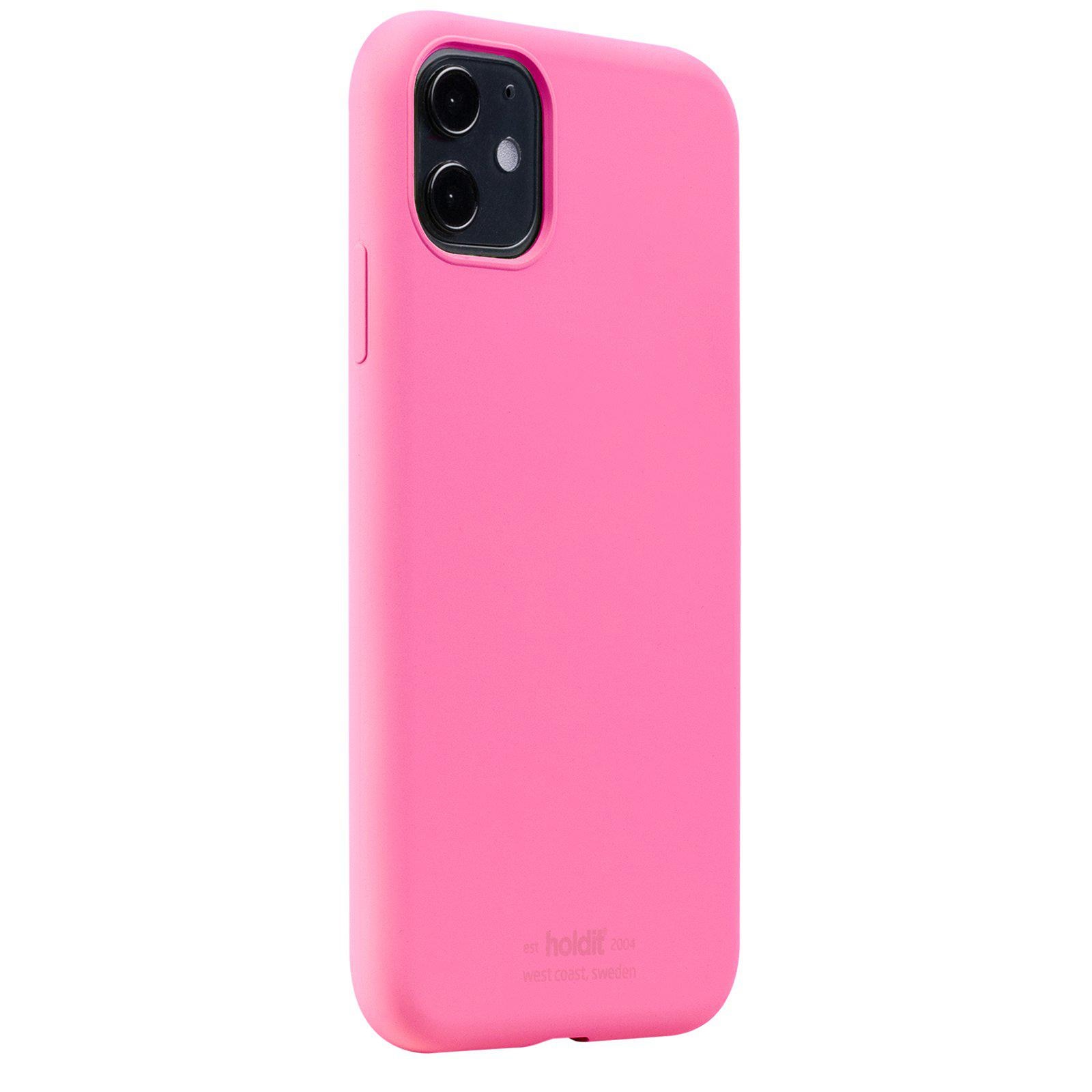 Siliconen hoesje iPhone XR Bright Pink