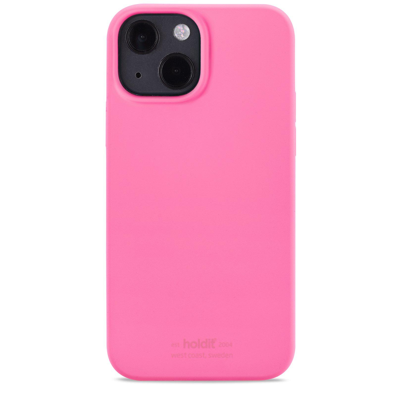 Siliconen hoesje iPhone 14 Bright Pink