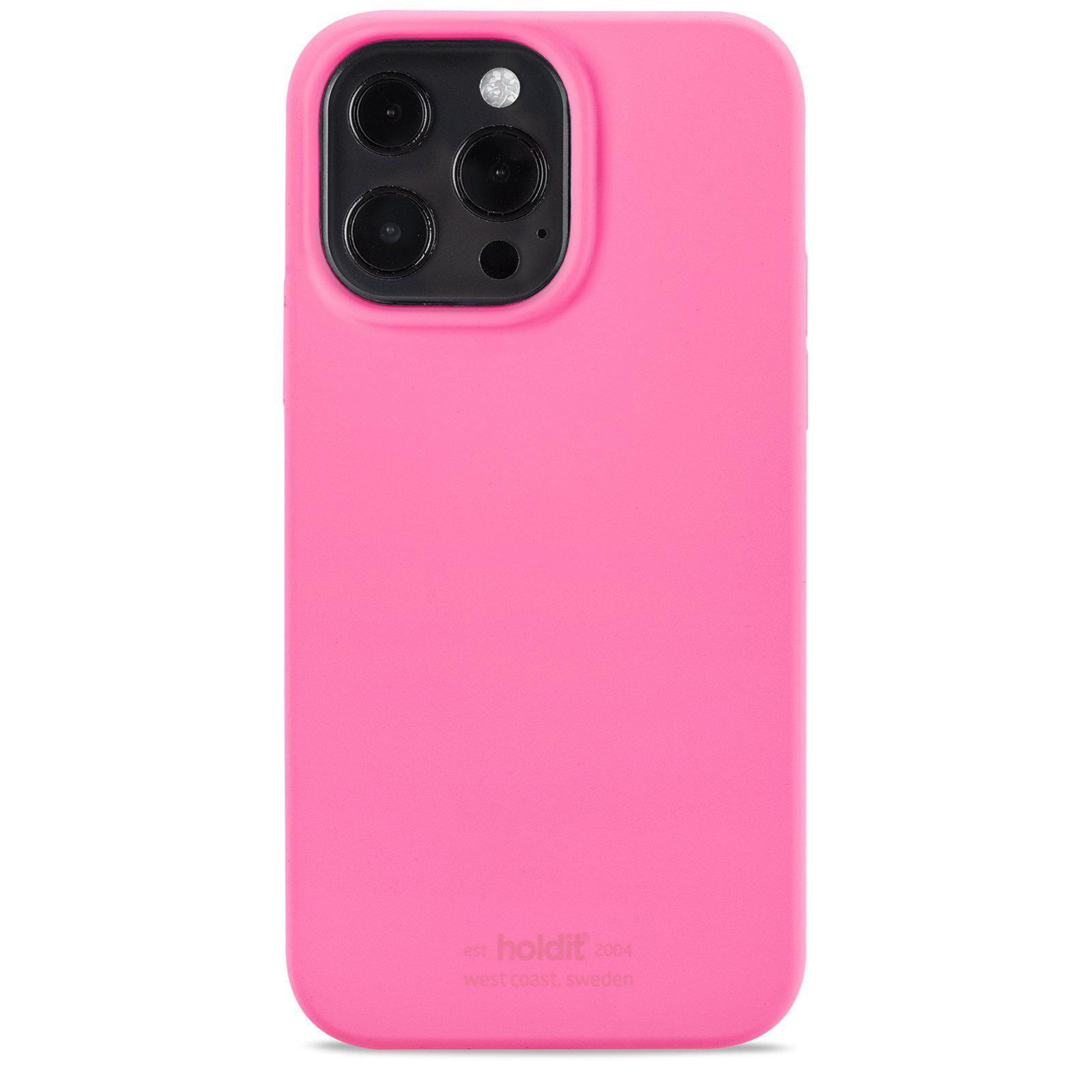 Siliconen hoesje Apple iPhone 13 Pro Roze