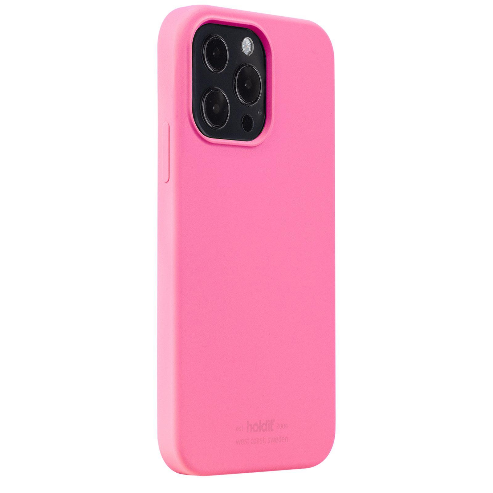 Siliconen hoesje iPhone 14 Pro Bright Pink